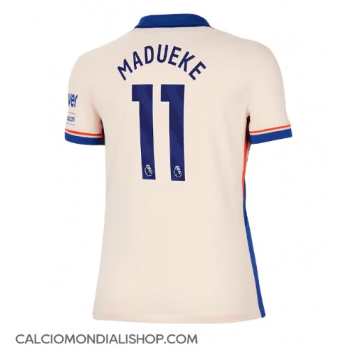 Maglie da calcio Chelsea Noni Madueke #11 Seconda Maglia Femminile 2024-25 Manica Corta